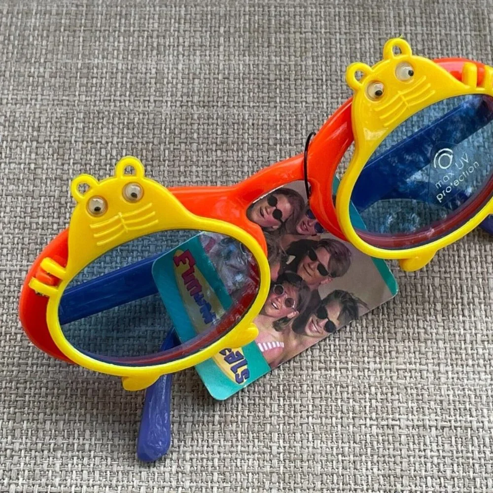 Kids Sunglasses Fun Eye Wear Max UV Protection Shades Multi Color under age 8